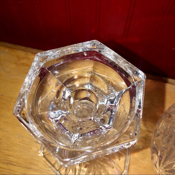 Cut crystal candle holder - Picture 4 of 4
